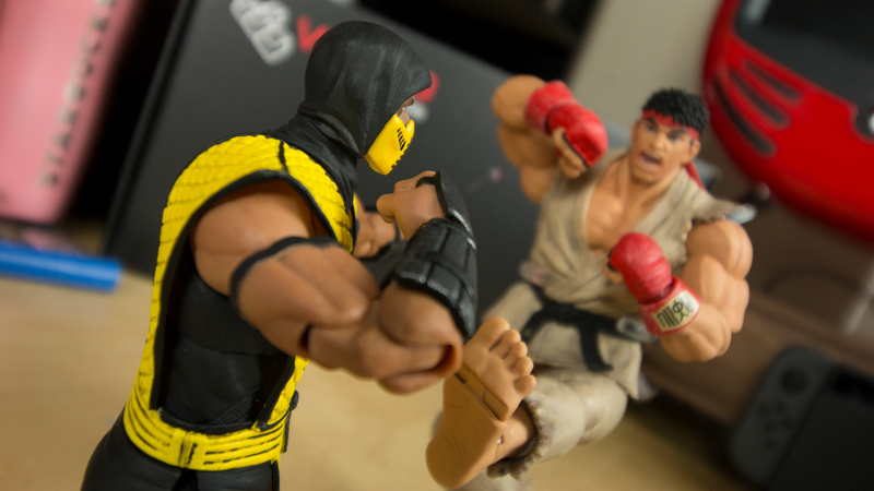 Illustration for article titled Storm Collectibles' Ryu And Scorpion Figures Are The Best Around